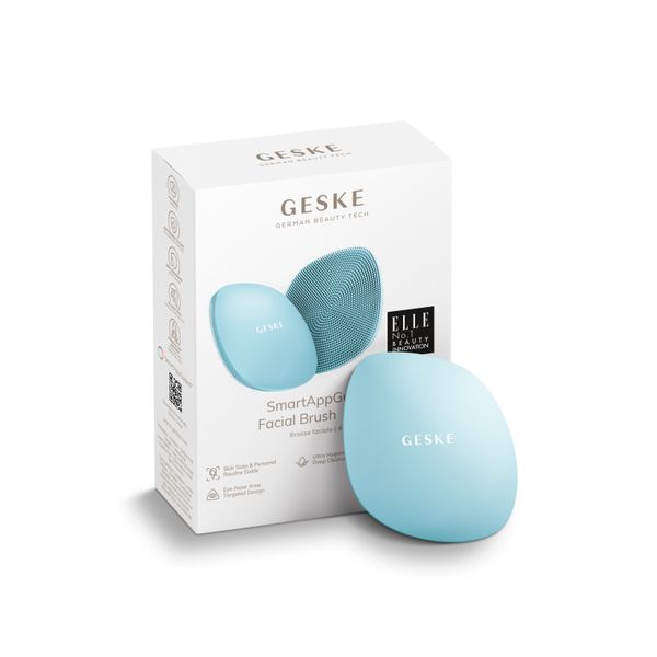 Щітка для обличчя GESKE Facial Brush 4 в 1, turquoise HB0048 фото