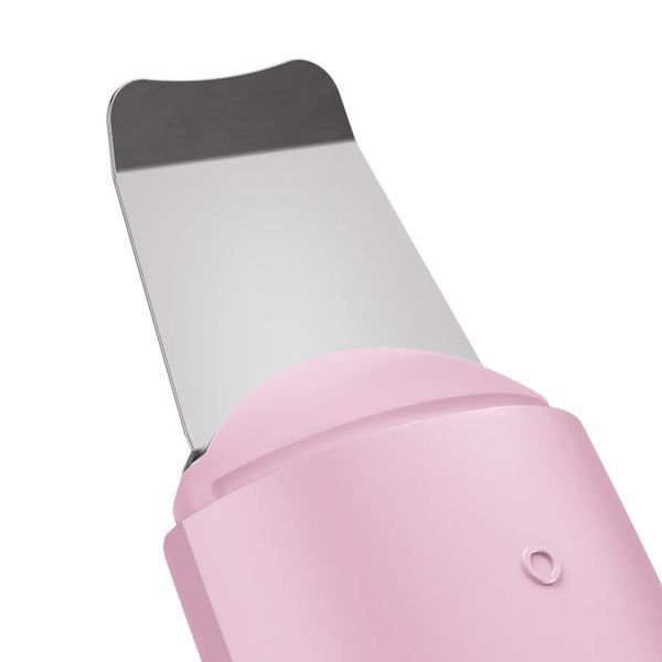 Мікрострумовий скрабер для шкіри та усунення чорних точок GESKE MicroCurrent Skin Scrubber & Blackhead Remover 9 в 1, pink HB0148