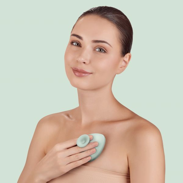 Щітка для тіла GESKE Body Brush 4 в 1, green HB0332