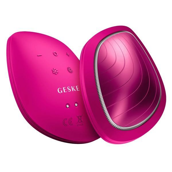 Ультразвукова маска тепло та холод GESKE Sonic Warm & Cool Mask 9 в 1, magenta HB0098