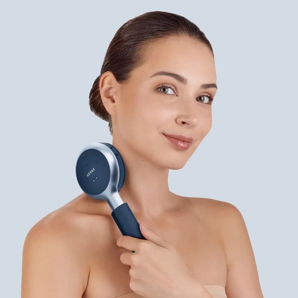 Звукова світлодіодна щітка для всього тіла GESKE Sonic LED Full-Body Brush & Intensive Exfoliator 9 в 1, midnight HB0389