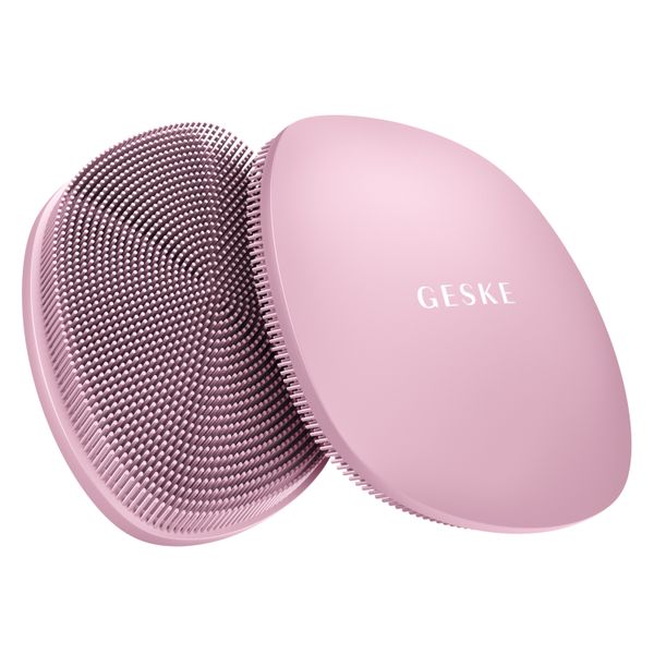 Щітка для обличчя GESKE Facial Brush 4 в 1, pink HB0049 фото