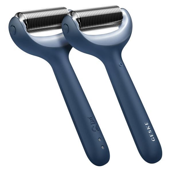 Електронний ролер для обличчя та тіла з мікроголками GESKE MicroNeedle Face & Body Roller 8 в 1, midnight HB0199