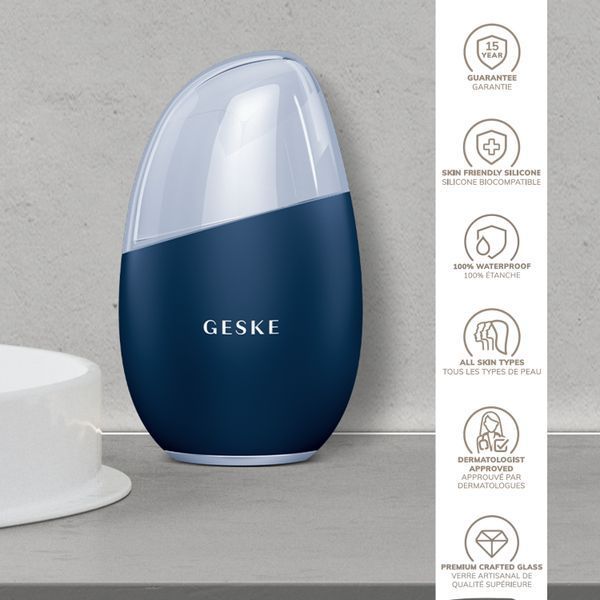 Массажер для лица GESKE Cool & Warm Eye and Face Massager 7 в 1 midnight HB0290