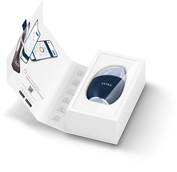 Массажер для лица GESKE Cool & Warm Eye and Face Massager 7 в 1 midnight HB0290