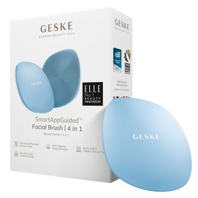 Щітка для обличчя GESKE Facial Brush 4 в 1, aquamarine HB0050 фото