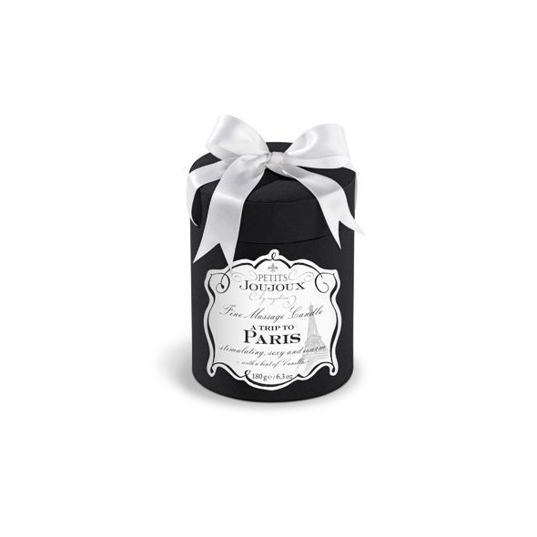 Масажна свічка Petits Joujoux - Paris - Vanilla and Sandalwood (190 г) розкішна упаковка SO3140 фото