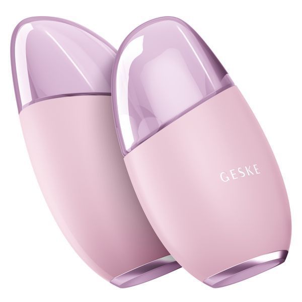 Массажер для лица GESKE Cool & Warm Eye and Face Massager 7 в 1 pink HB0291