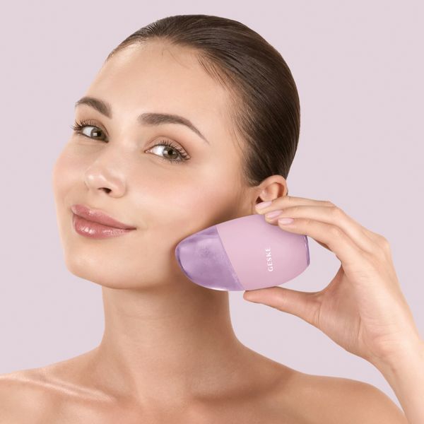 Массажер для лица GESKE Cool & Warm Eye and Face Massager 7 в 1 pink HB0291