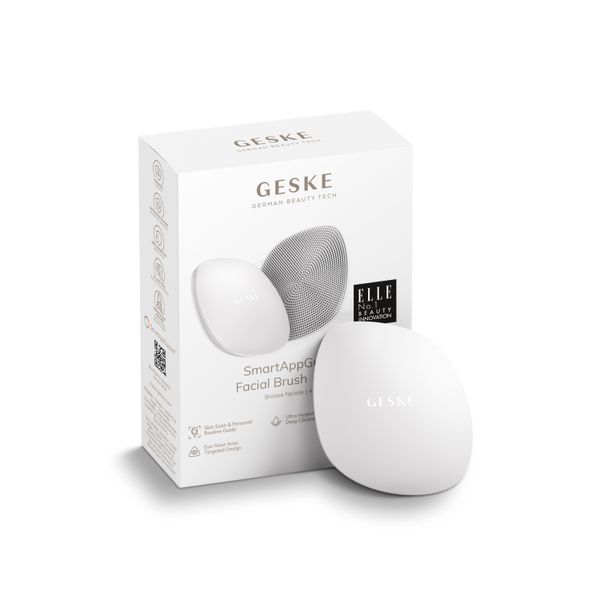 Щітка для обличчя GESKE Facial Brush 4 в 1, white HB0051 фото