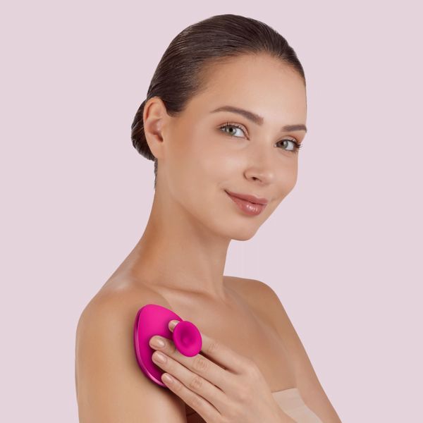 Щітка для тіла GESKE Body Brush 4 в 1, magenta HB0344