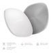 Щітка для обличчя GESKE Facial Brush 4 в 1, white HB0051 фото 2