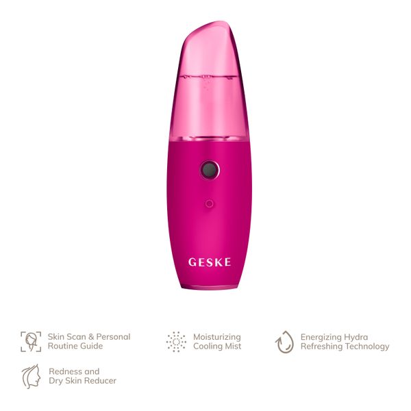 Зволожувач для шкіри обличчя GESKE Facial Hydration Refresher 4 in 1 magenta HB0153 фото