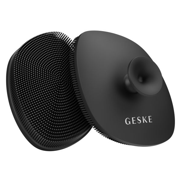 Щітка для обличчя GESKE Facial Brush 4 в 1 з тримачем, gray HB0053 фото