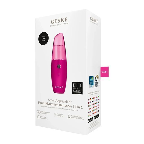 Увлажнитель для кожи лица GESKE Facial Hydration Refresher 4 in 1 magenta HB0153