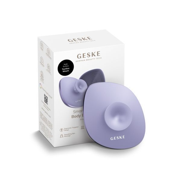 Щітка для тіла GESKE Body Brush 4 в 1, purple HB0347