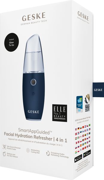 Зволожувач для шкіри обличчя GESKE Facial Hydration Refresher 4 in 1 midnight HB0155 фото