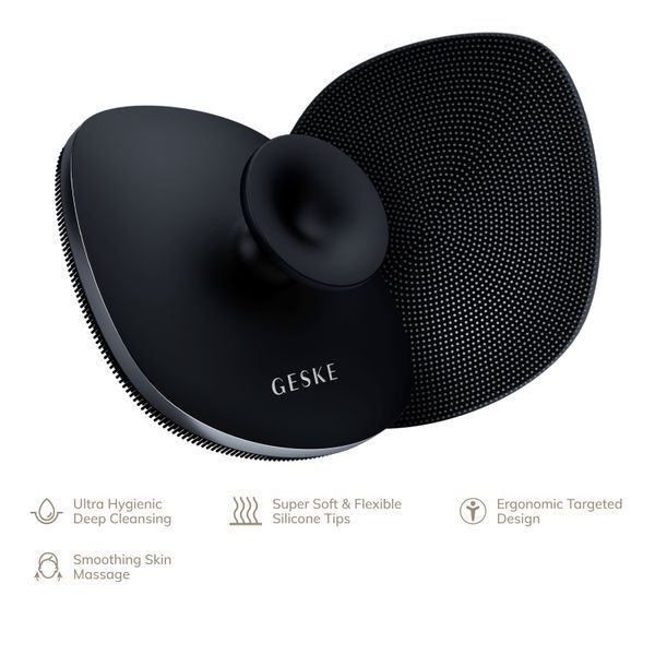 Щетка для тела GESKE Body Brush 4 в 1, black HB0341