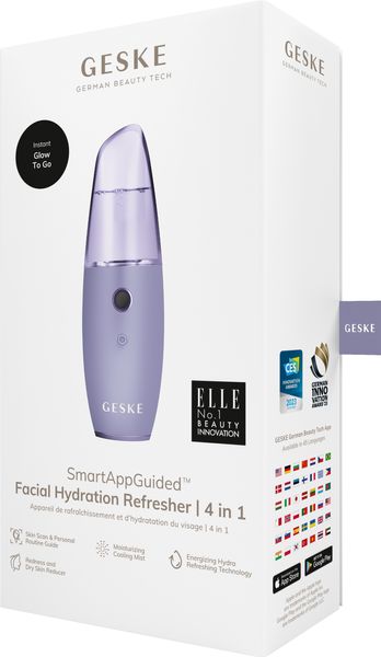 Зволожувач для шкіри обличчя GESKE Facial Hydration Refresher 4 in 1 purple HB0156 фото