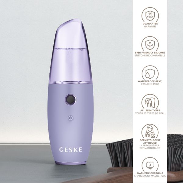 Зволожувач для шкіри обличчя GESKE Facial Hydration Refresher 4 in 1 purple HB0156 фото