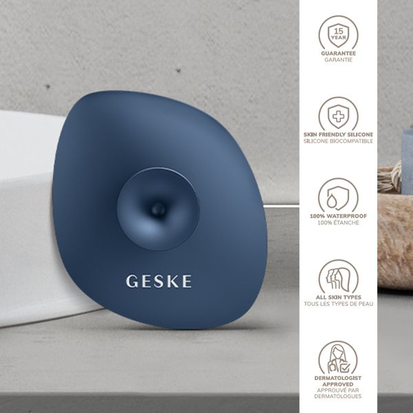 Щітка для обличчя GESKE Facial Brush 4 в 1 з тримачем, midnight HB0056 фото