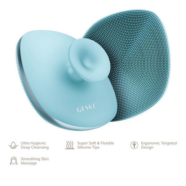Щітка для тіла GESKE Body Brush 4 в 1, turquoise HB0349