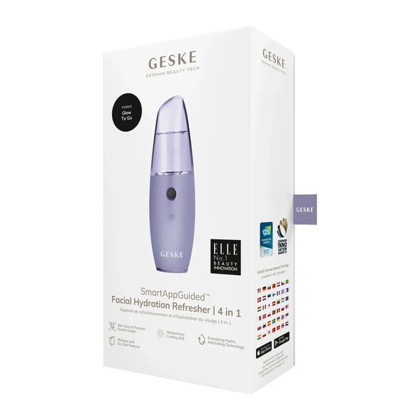 Увлажнитель для кожи лица GESKE Facial Hydration Refresher 4 in 1 purple HB0156