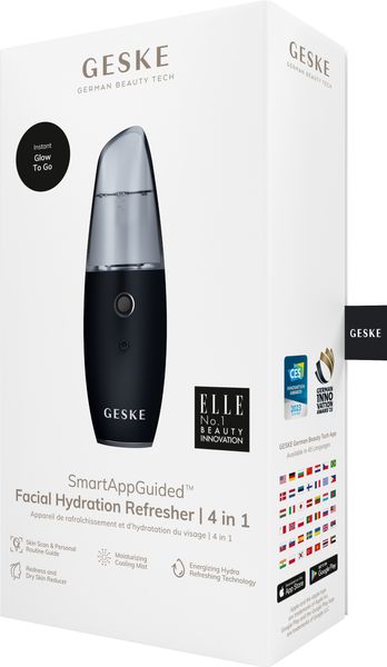 Зволожувач для шкіри обличчя GESKE Facial Hydration Refresher 4 in 1 black HB0157 фото