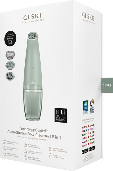 Очищающее средство для лица GESKE Aqua-Stream Face Cleanser 8 в 1, green HB0398