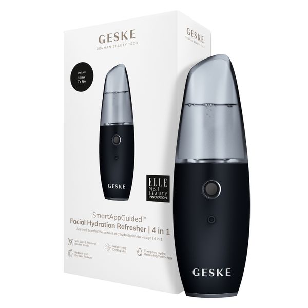 Зволожувач для шкіри обличчя GESKE Facial Hydration Refresher 4 in 1 black HB0157 фото