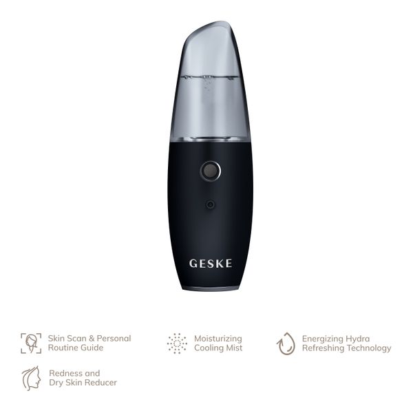 Зволожувач для шкіри обличчя GESKE Facial Hydration Refresher 4 in 1 black HB0157 фото