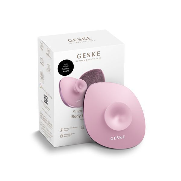 Щетка для тела GESKE Body Brush 4 в 1, pink HB0346