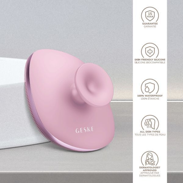 Щетка для тела GESKE Body Brush 4 в 1, pink HB0346