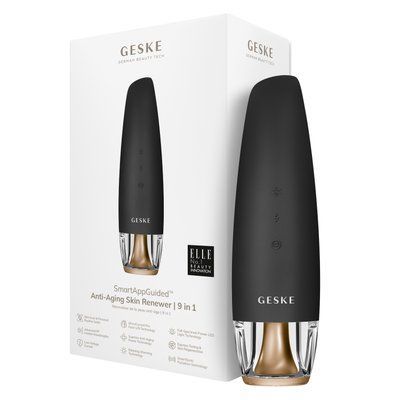 Антивіковий LED-випромінювач для відновлення шкіри обличчя GESKE Anti-Aging Skin Renewer 9 в 1, gray HB0578