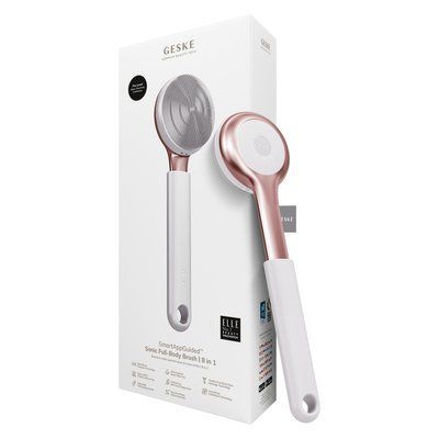 Ультразвукова щітка для всього тіла GESKE Sonic Full-Body Brush & Intensive Exfoliator 8 в 1, starlight HB0381