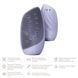 Очищувальна щітка для обличчя GESKE Sonic Thermo Facial Brush & Face-Lifter 8 в 1 purple HB0090 фото 2