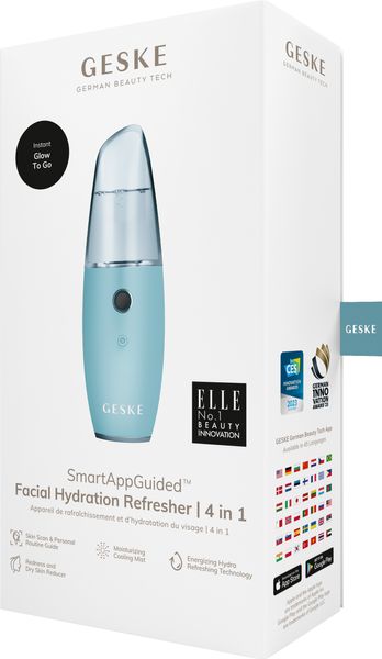 Зволожувач для шкіри обличчя GESKE Facial Hydration Refresher 4 in 1 turquoise HB0158 фото