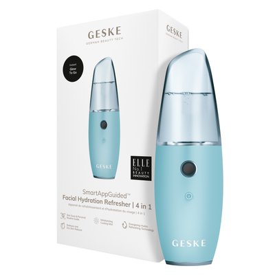 Зволожувач для шкіри обличчя GESKE Facial Hydration Refresher 4 in 1 turquoise HB0158 фото