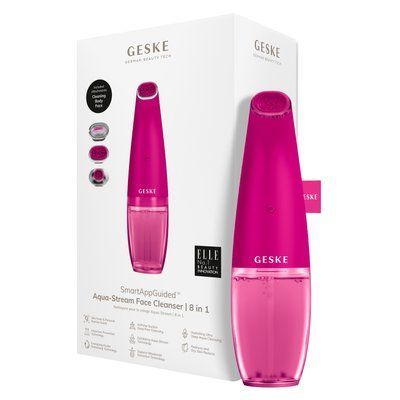 Очищуючий засіб для обличчя GESKE Aqua-Stream Face Cleanser 8 в 1, magenta HB0399