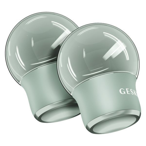 Массажер для лица и тела GESKE Cool & Warm Face and Body Massager 7 в 1 green HB0299