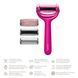 Роллер для игольчатой мезотерапии лица и тела GESKE MicroNeedle Face & Body Roller 9 в 1, magenta HB0208 фото 2