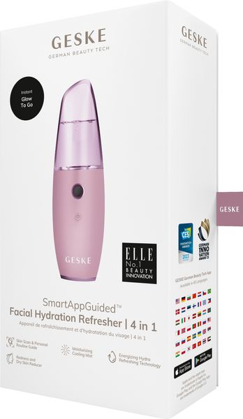 Зволожувач для шкіри обличчя GESKE Facial Hydration Refresher 4 in 1 pink HB0159 фото