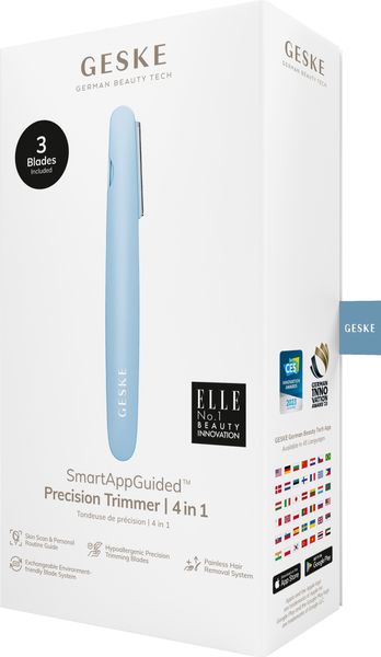 Тример GESKE Precision Trimmer 4 в 1, aquamarine HB0448 фото