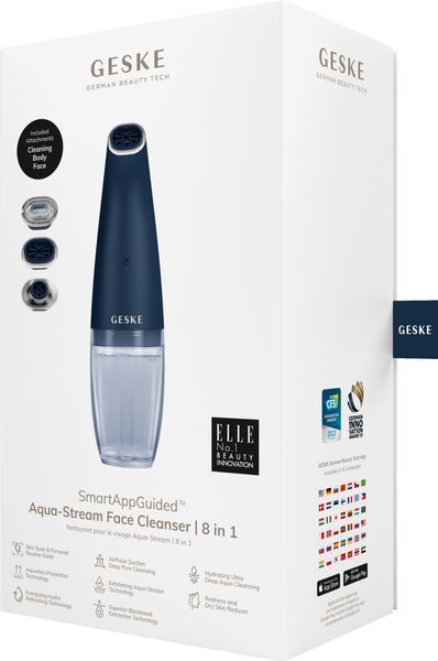 Очищуючий засіб для обличчя GESKE Aqua-Stream Face Cleanser 8 в 1, midnight HB0400