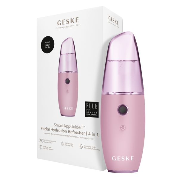 Зволожувач для шкіри обличчя GESKE Facial Hydration Refresher 4 in 1 pink HB0159 фото