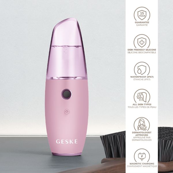 Зволожувач для шкіри обличчя GESKE Facial Hydration Refresher 4 in 1 pink HB0159 фото