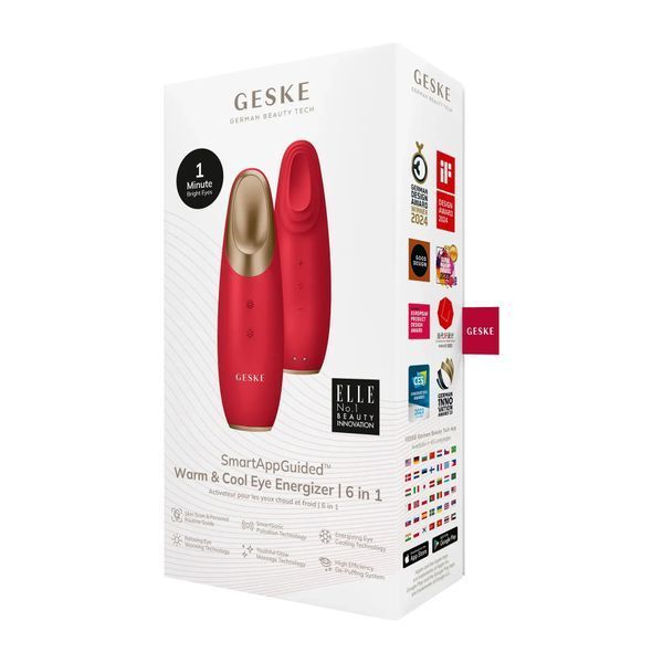 Энерджайзер для глаз GESKE Warm & Cool Eye Energizer 6 в 1, red HB0635
