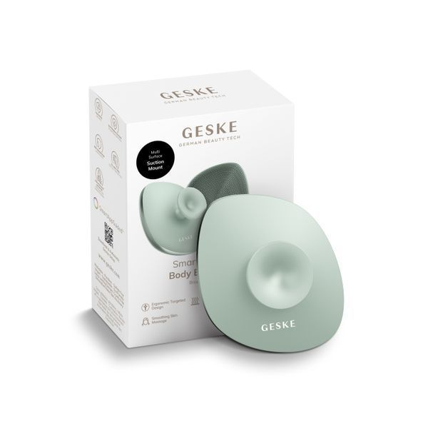 Щетка для тела GESKE Body Brush 4 в 1, green HB0343