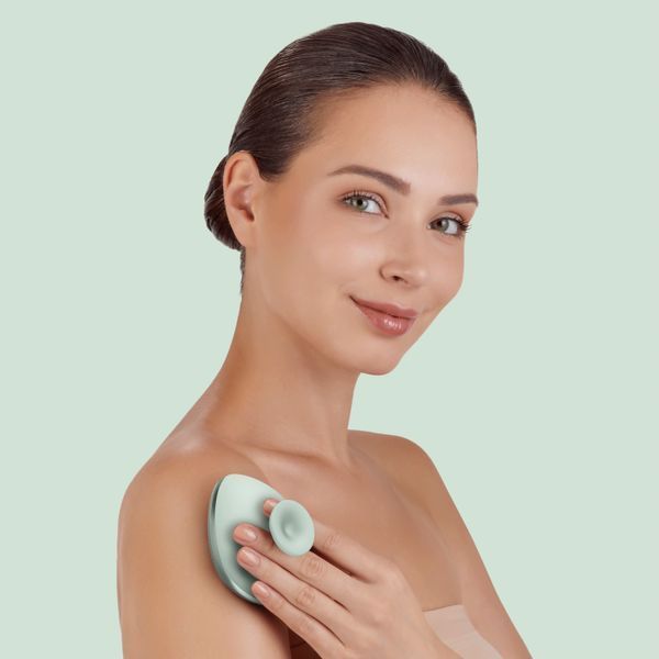 Щетка для тела GESKE Body Brush 4 в 1, green HB0343