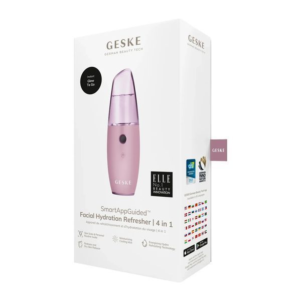 Увлажнитель для кожи лица GESKE Facial Hydration Refresher 4 in 1 pink HB0159